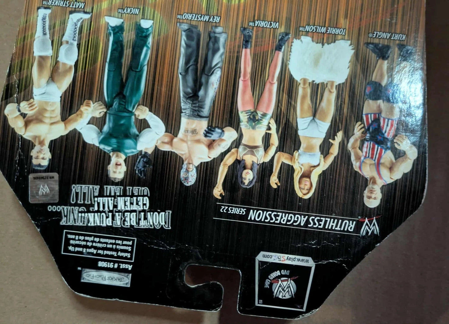 2006 Jakks WWE Ruthless Aggression NICKY Series 22 Action Figure