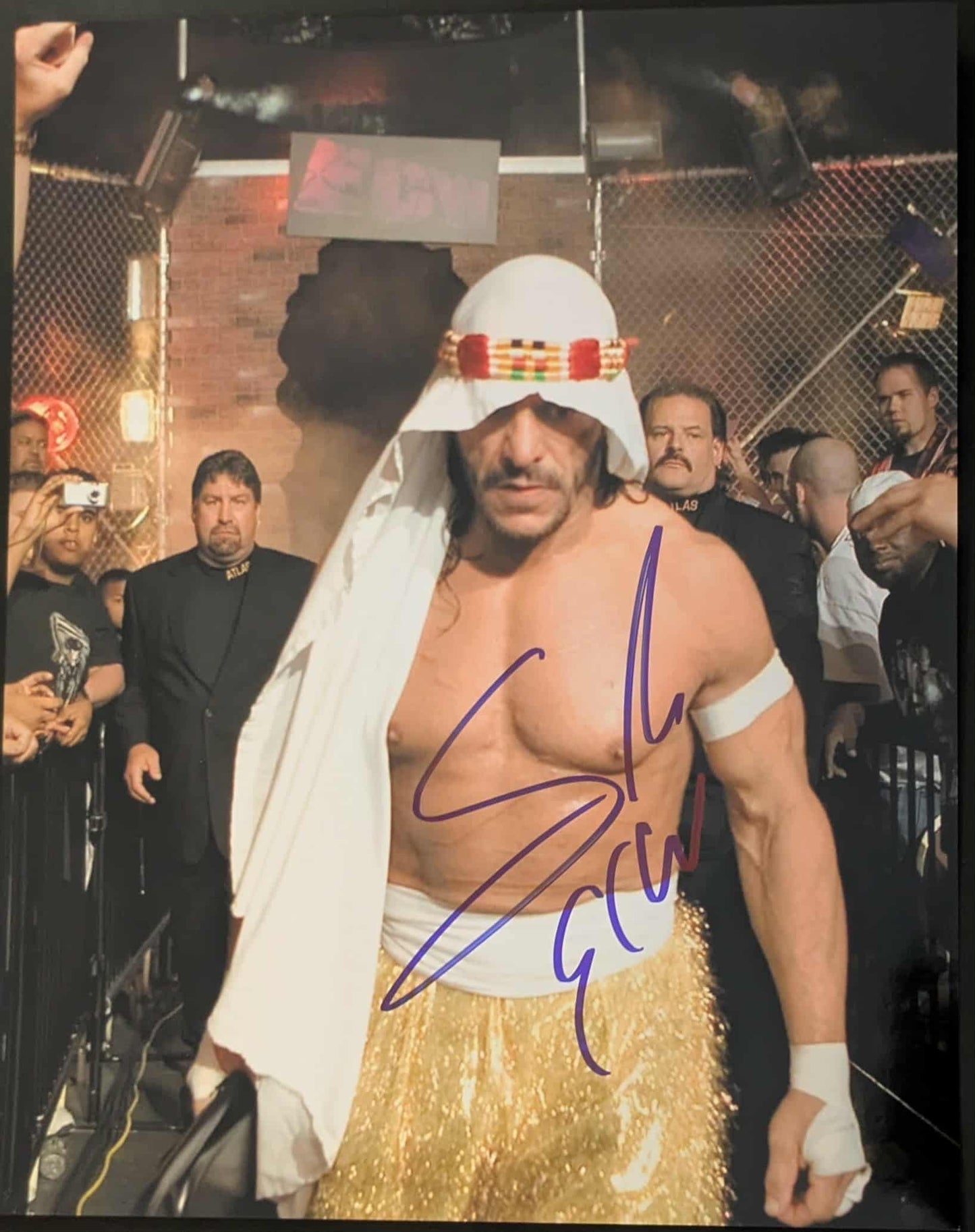 Sabu Pose 4 Signed Photo COA