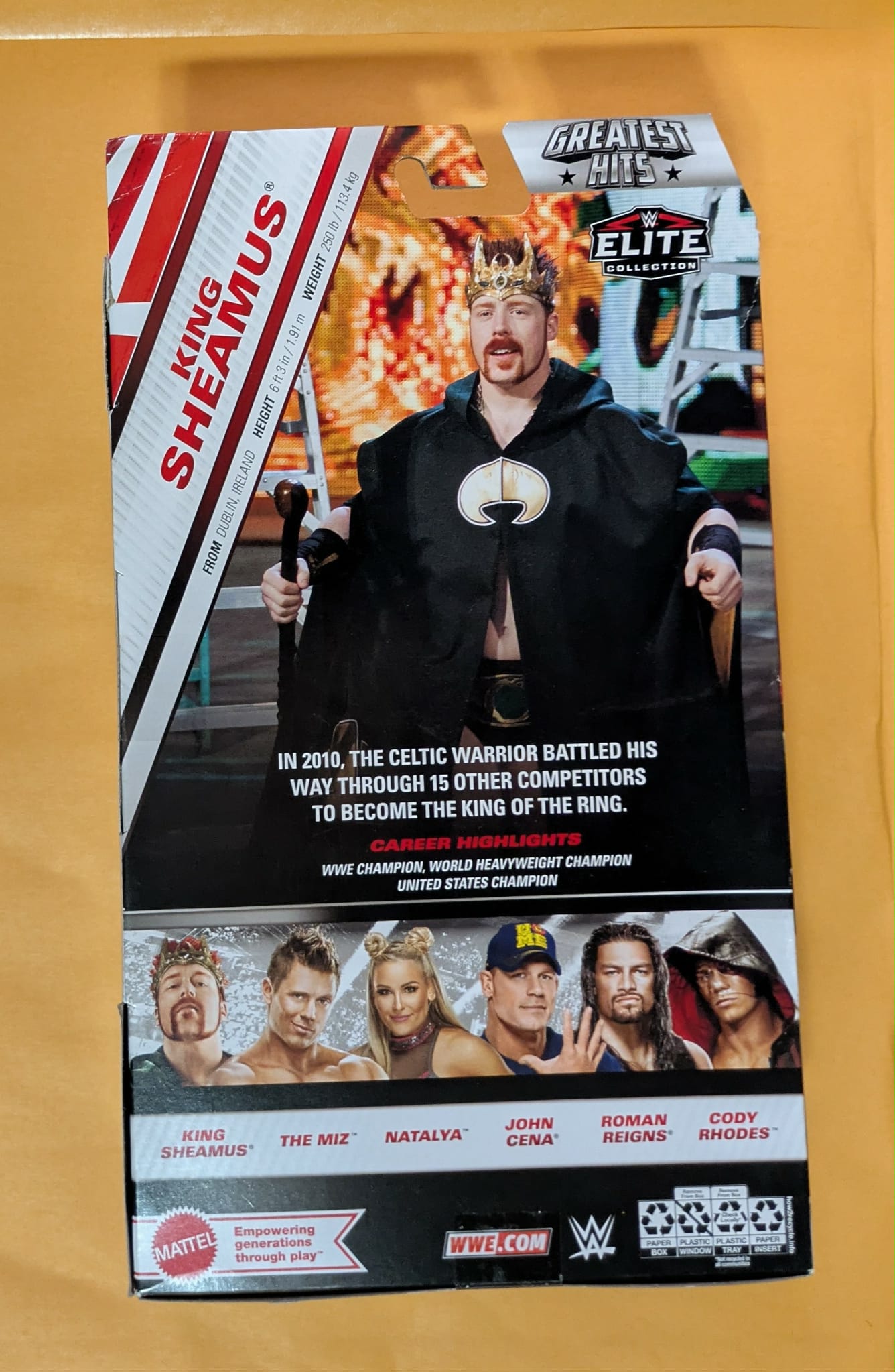 Holiday Special - WWE Mattel Elite Collection Greatest Hits King Sheamus Action Figure