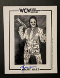 Jimmy Hart Pose 3 Signed Photo COA