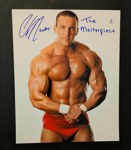 Chris Masters Inscribed "The Masterpiece" Signed Photo COA