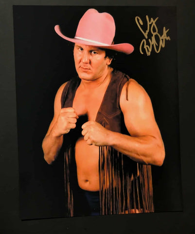 Cowboy Bob Orton Pose 1 Signed Classic Photo COA