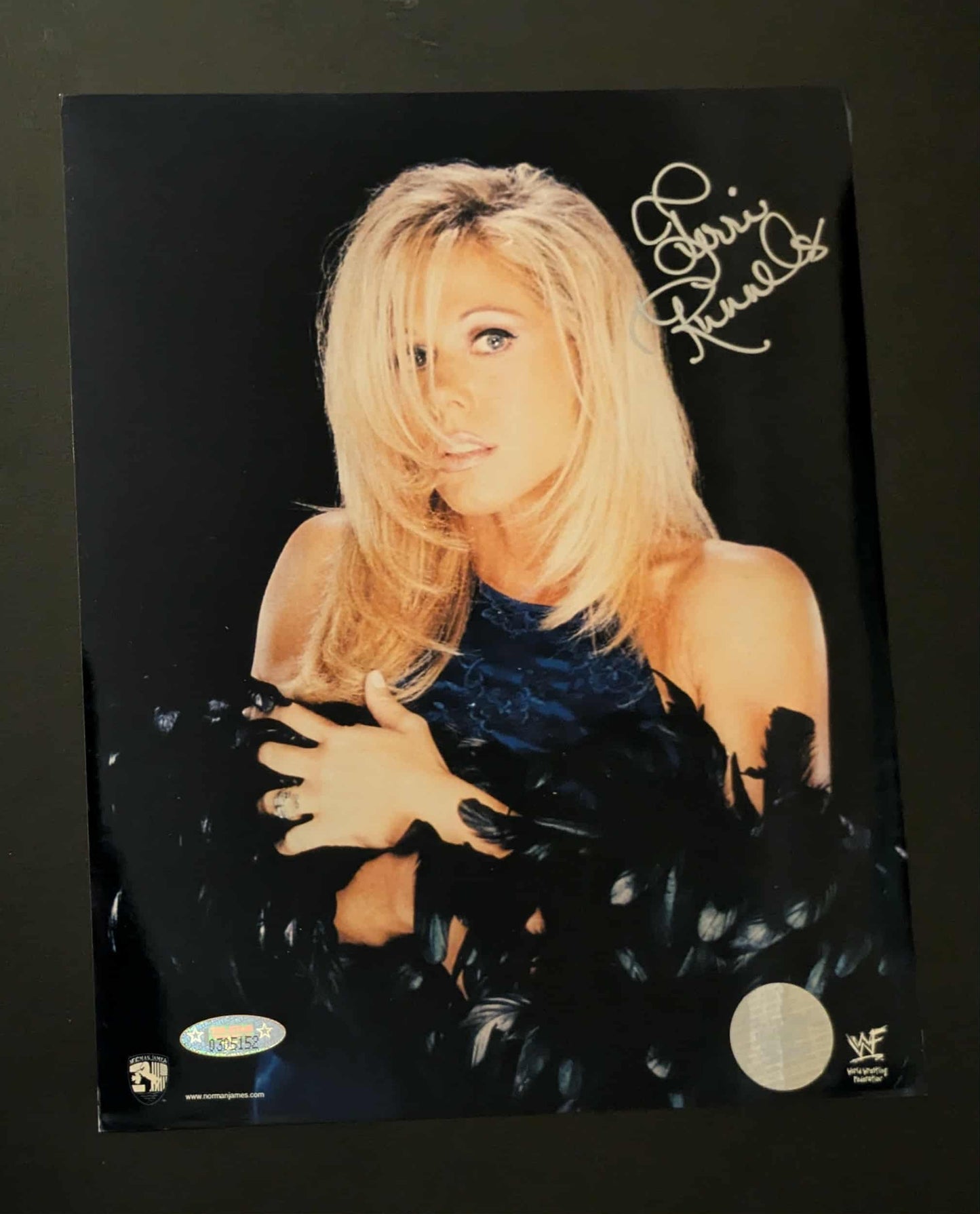 Terri Runnels Signed Official WWE Photo COA
