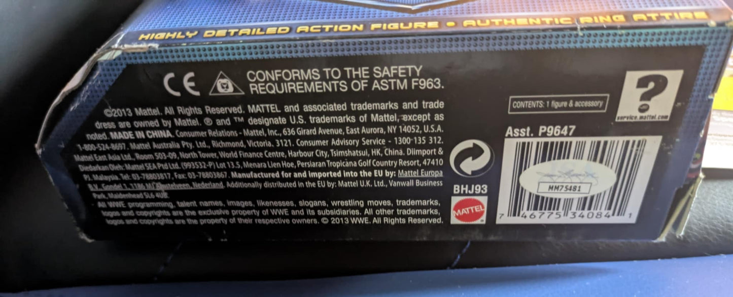 Rob Van Dam RVD WWE Elite Collection Series 27 Signed Figure JSA COA