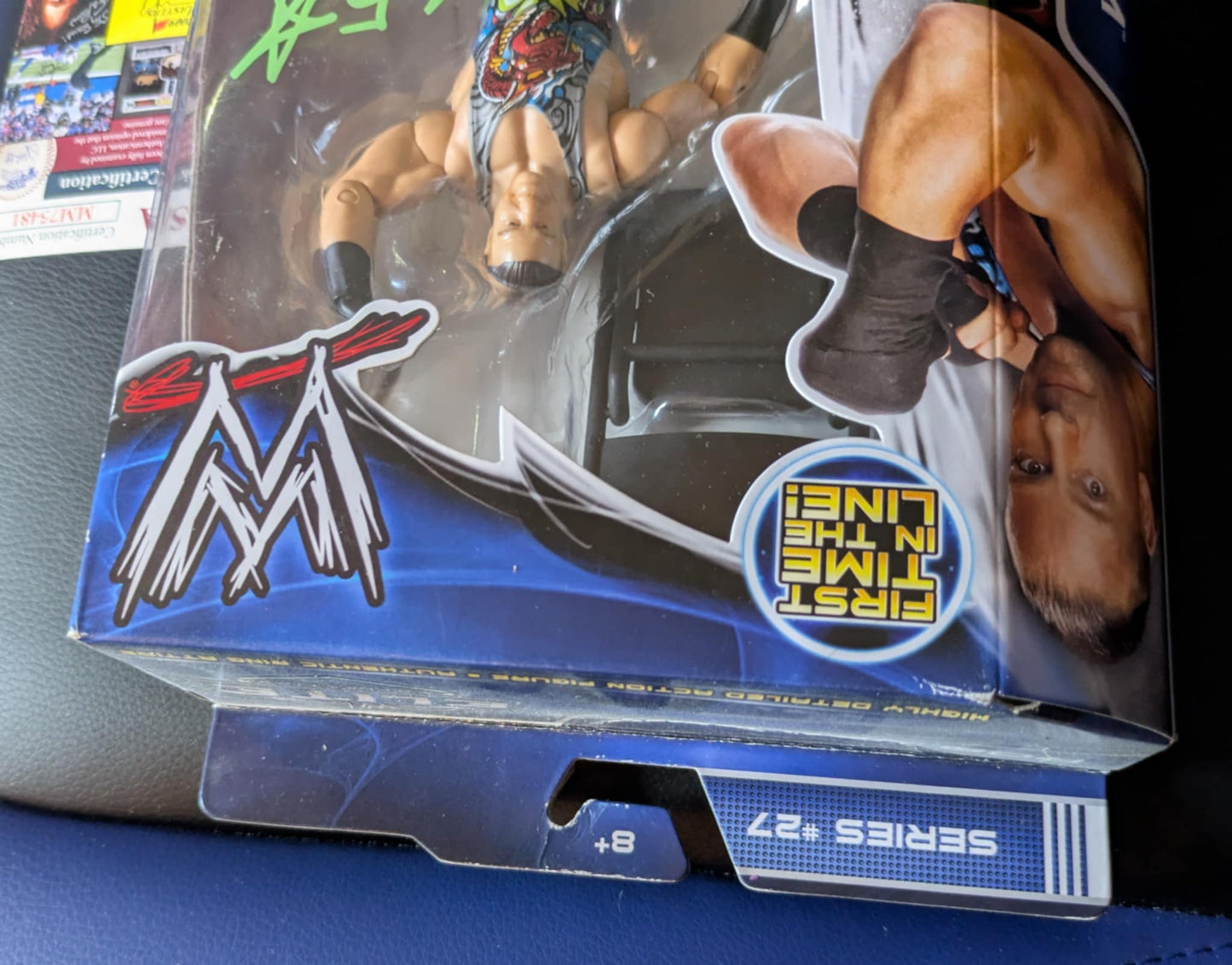 Rob Van Dam RVD WWE Elite Collection Series 27 Signed Figure JSA COA