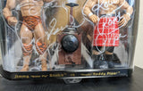 Roddy Piper & Jimmy Snuka Classic Superstars Figure Signed JSA RARE!