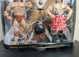 Roddy Piper & Jimmy Snuka Classic Superstars Figure Signed JSA RARE!