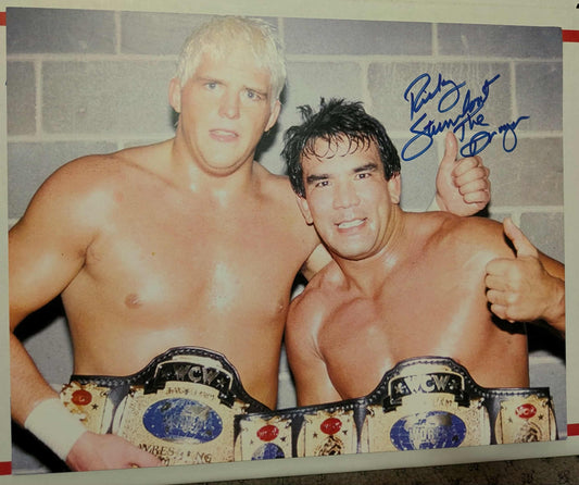 Ricky Steamboat Signed 11x14 Photo COA