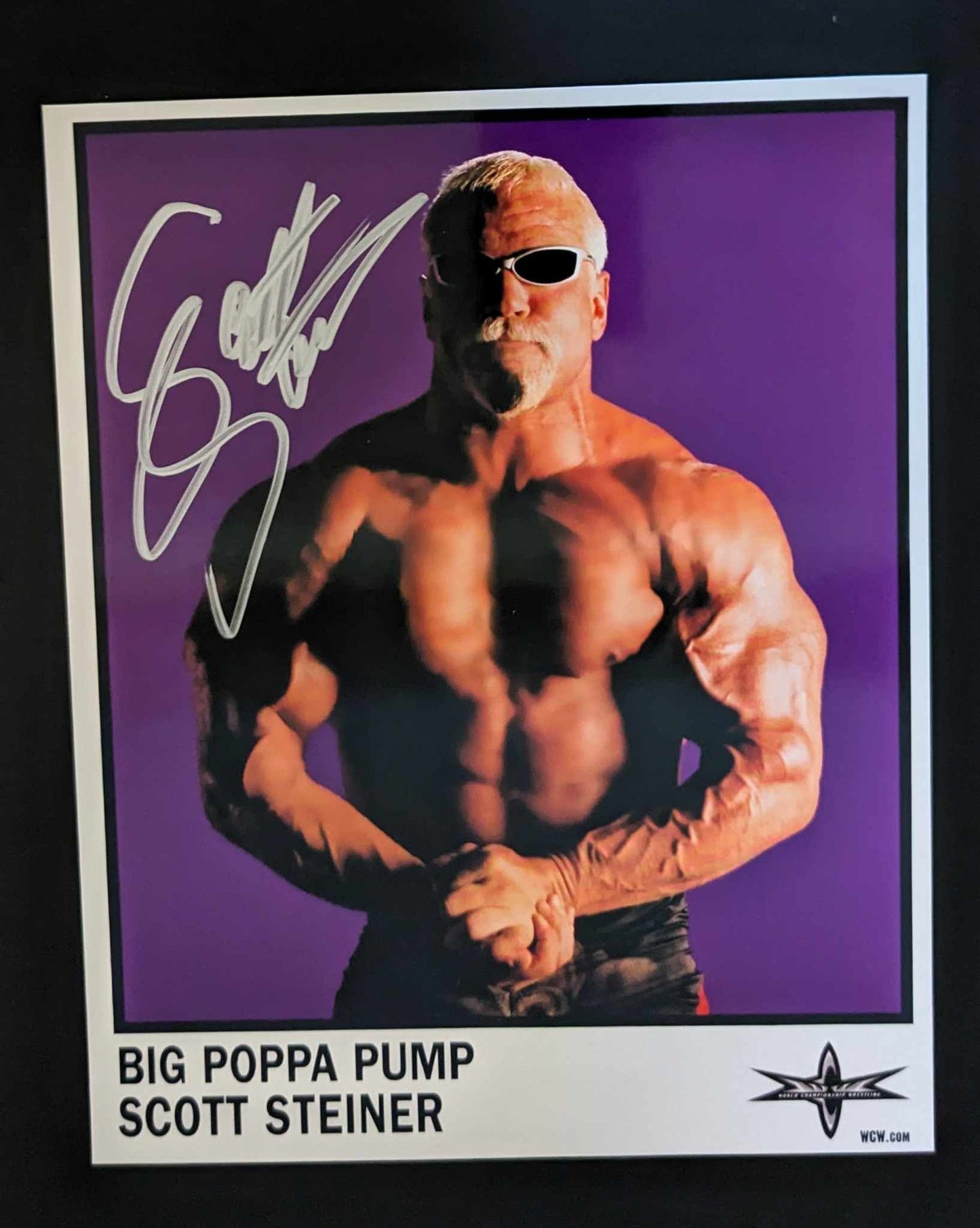 Scott Steiner Pose 1 Signed Photo COA