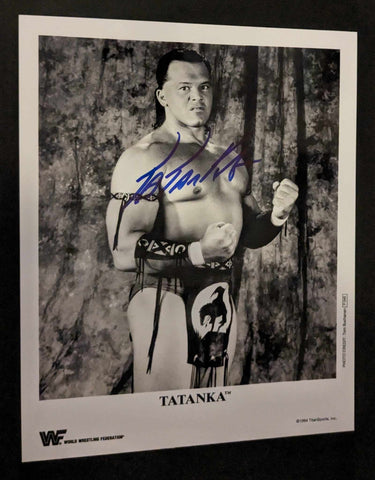 Tatanka Signed 8x10 Color Photo (Comes w/COA)