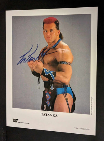 Tatanka Pose 13 (8.5x11) Signed Photo COA