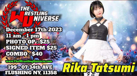 In-Store Meet & Greet with Rika Tatsumi Sun Dec 17th 11AM-1PM