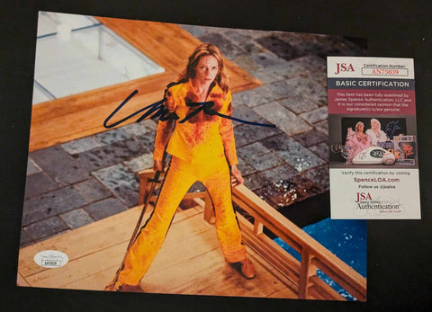 Uma Thurman (Kill Bill) Signed Photo JSA COA