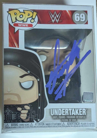 Undertaker Signed WWE Funko Pop 69 JSA COA