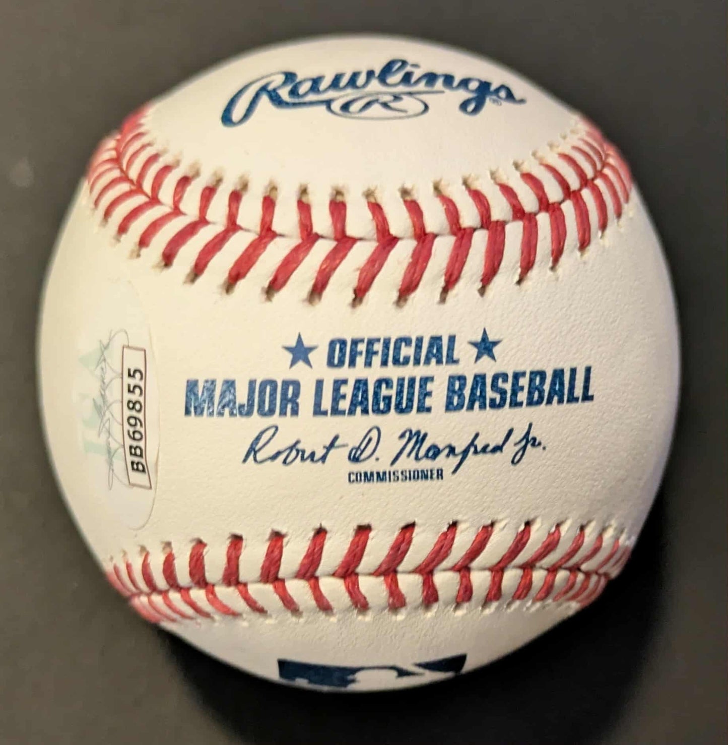 The Undertaker Signed Rawlings MLB Official Baseball JSA Letter COA RARE