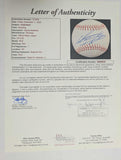 The Undertaker Signed Rawlings MLB Official Baseball JSA Letter COA RARE