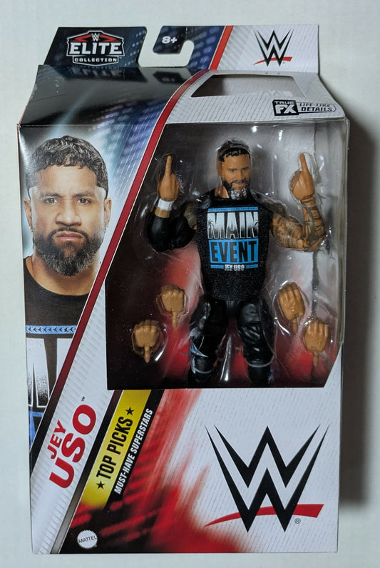 WWE Elite Top Picks Jey Uso Main Event Action Figure