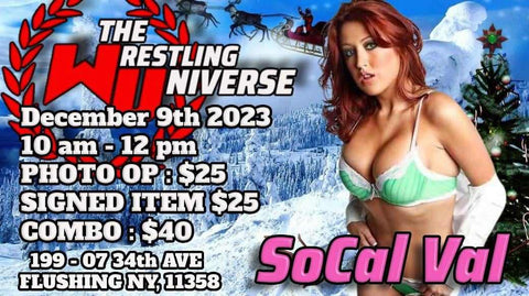 In-Store Meet & Greet with SoCal Val Sat Dec 9th 10AM-12PM