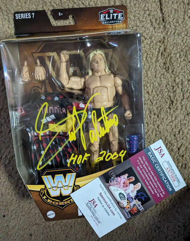 Greg Valentine WWE Elite Legends 7 Figure Signed JSA COA