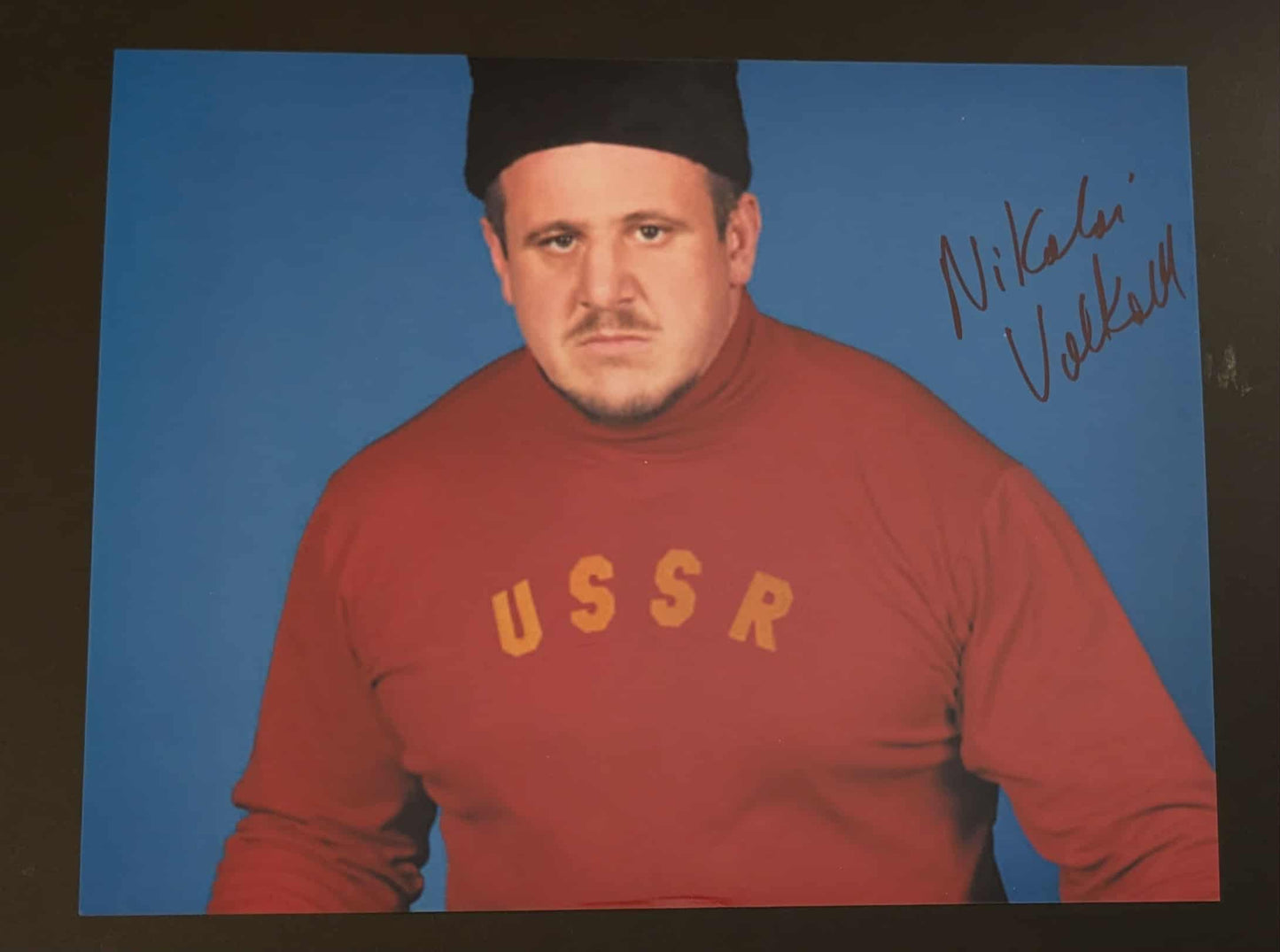 Nikolai Volkoff Pose 3 Signed Photo COA