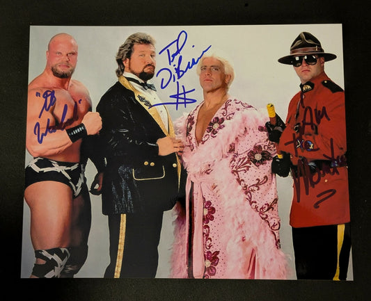 Holiday Special - Warlord - Ted Dibiase - The Mountie Triple Signed Photo COA