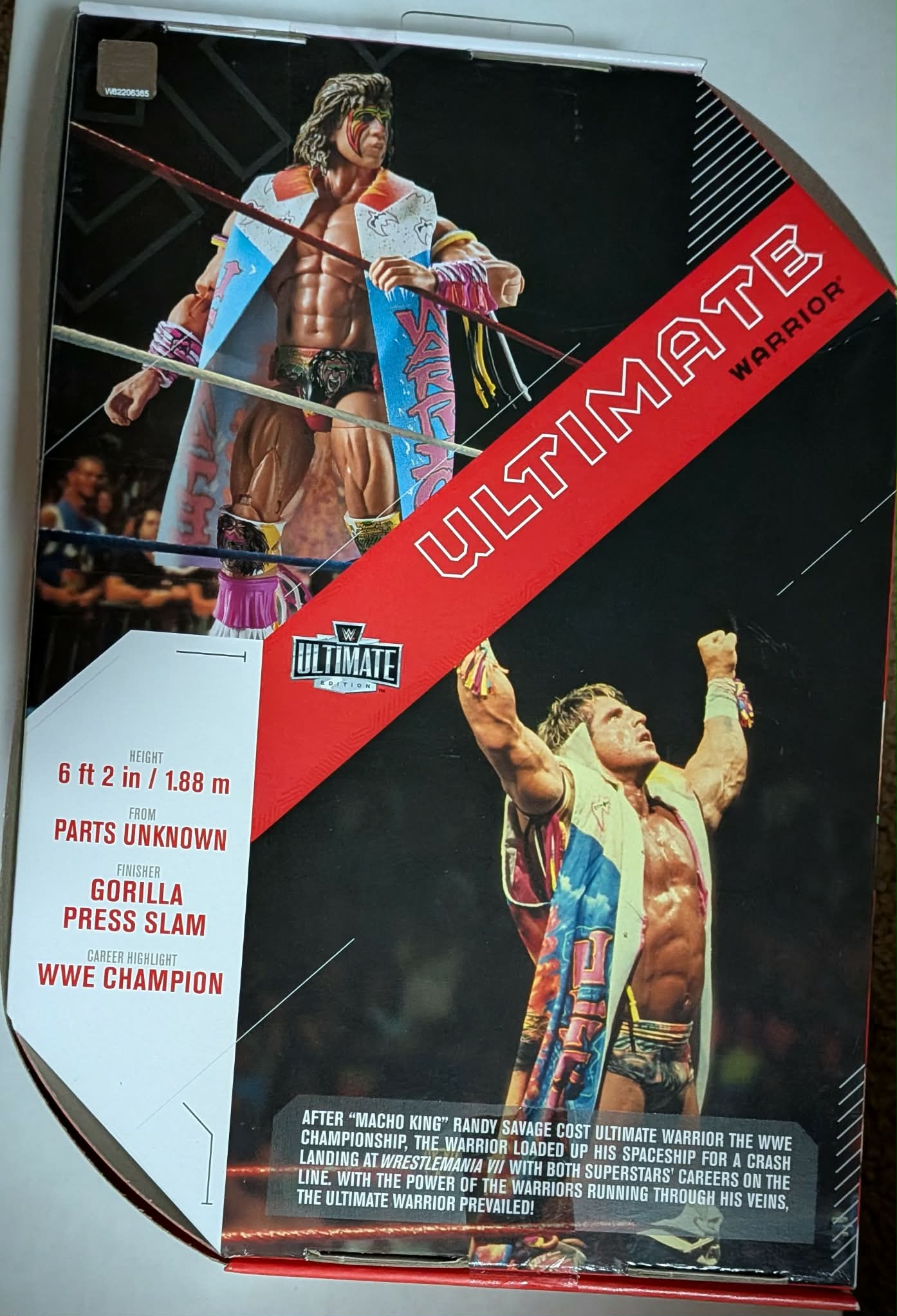 Ultimate Warrior WWE Mattel Ultimate Edition Elite Action Figure