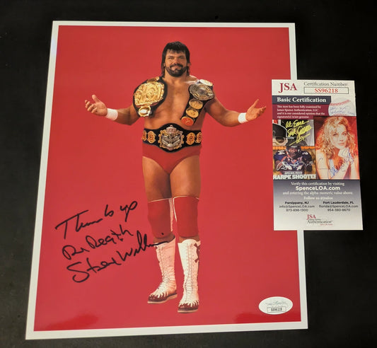 Holiday Special - "Dr. Death" Steve Williams Signed Photo JSA COA