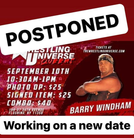*WILL BE RESCHEDULED*  In-Store Meet & Greet with Barry Windham