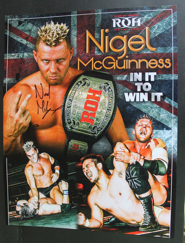 Nigel McGuinness ROH 11x14 Signed Photo COA