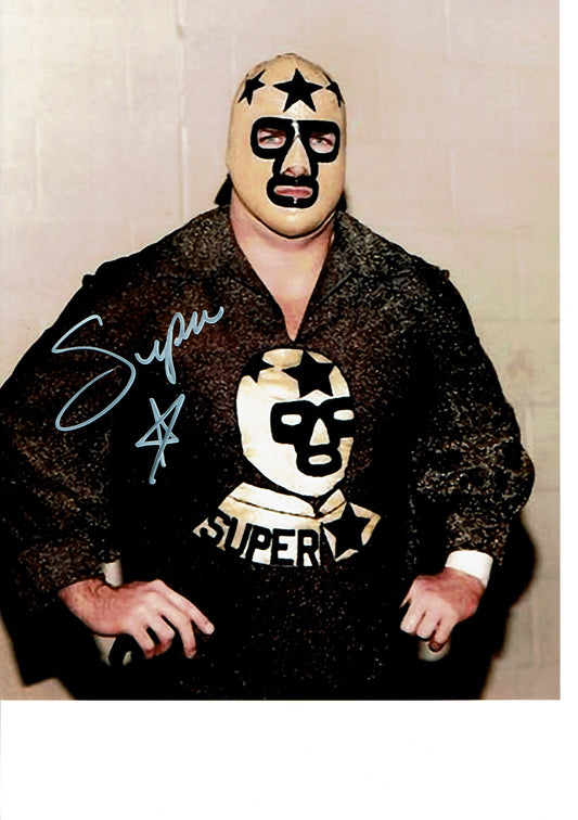 The Masked Superstar Pose 1 Signed Photo COA
