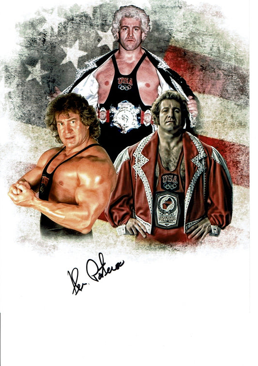Ken Patera Pose 2 Signed Photo