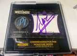 AJ Styles WrestleMania Commemorative Pin Signature Series (Only 34)