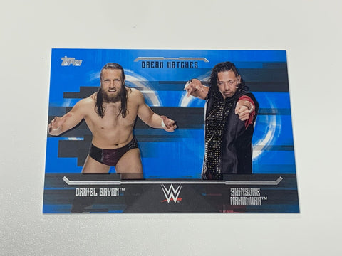 Rusev & Shinsuke Nakamura 2017 WWE Topps Undisputed “Dream Matches” Card #D-10