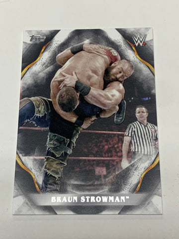 Braun Strowman 2019 WWE Topps Undisputed Card #15