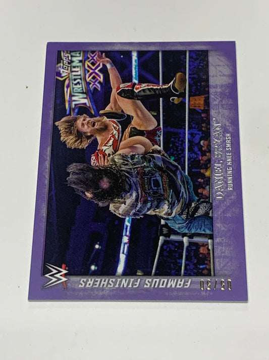 Daniel Bryan 2015 WWE Topps Undisputed Purple PARALLEL #/50