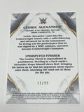 Cedric Alexander 2019 WWE Topps Undisputed Orange PARALLEL #51