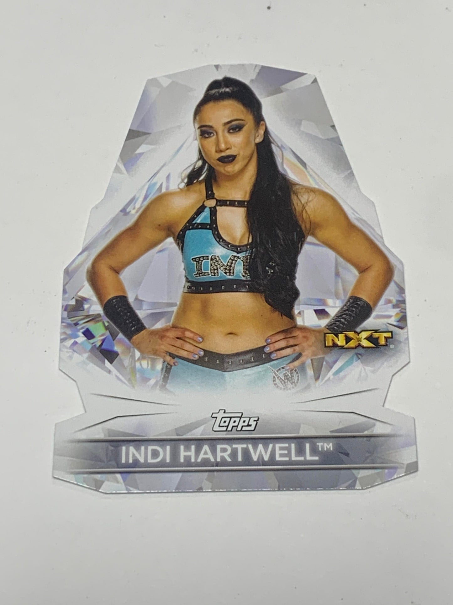 Indi Hartwell 2021 Topps WWE Women’s Division Diamond Cut Insert DC-14