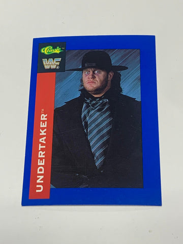 Undertaker 1991 WWE Classic ROOKIE Card #64