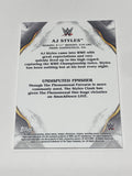 AJ Styles 2019 WWE Topps Undisputed Card #2