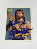 Hacksaw Jim Duggan 1989 WWE Classic SIGNED Card #9