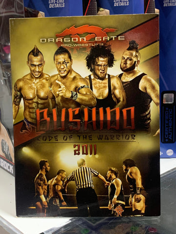 Dragon Gate USA “Bushido, Code of the Warrior” DVD 11/12/2011 Revere, MA