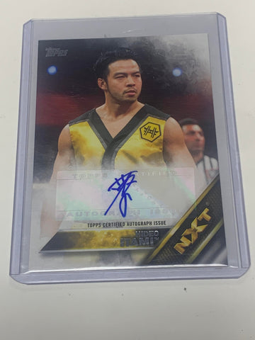 Hideo Itami 2016 WWE NXT SIGNED #66/99