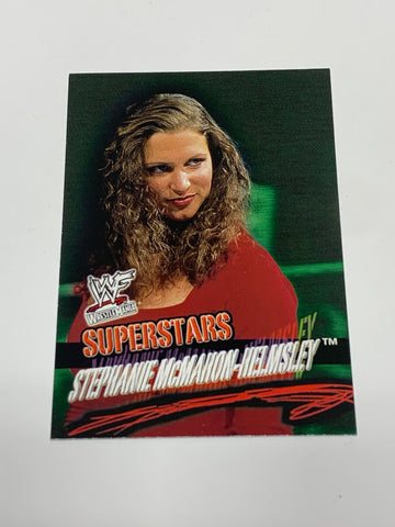 Stephanie McMahon 2001 Fleer Superstars Card #24