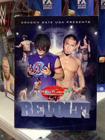 Dragon Gate USA “Revolt” DVD 11/11/2011 Revere, MA