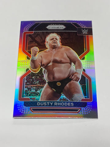Dusty Rhodes 2022 WWE Prizm SILVER REFRACTOR Card #175