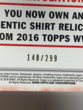 Charlotte 2016 WWE Topps Authentic Shirt Relic Card #’ed 148/299