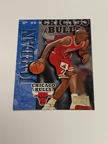 Michael Jordan 1997-98 Skybox Point Men Card #217 -Chicago Bulls