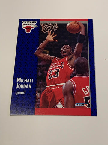 Michael Jordan 1991-92 Fleer Card #29