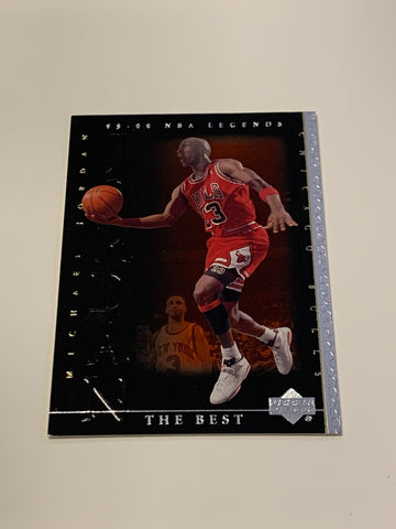 Michael Jordan 1999-00 Upper Deck NBA Legends The Best Card #88