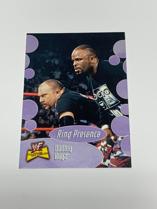 Dudley Boyz 2001 Fleer “Ring Presence” Card #62